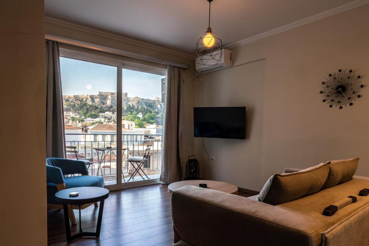 Luxury Apartment Overlooking The Citadel Of Tsakas Афіни Екстер'єр фото